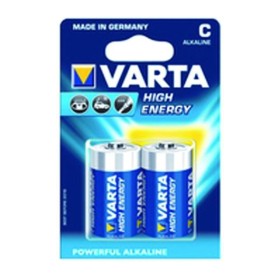 VARTA BATTERIA HIGH ENERGY 1/2 TORCIA 2PZ LR14 VARTA BATTERIA HIGH ENERGY 1/2 TORCIA 2PZ LR14