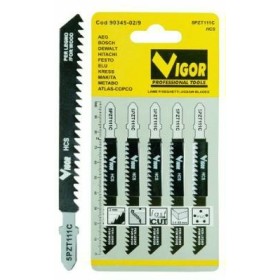 VIGOR LAME PER SEGHETTO PER LEGNO/PVC  PZ 5 T111C 90345-02/9 VIGOR LAME PER SEGHETTO PER LEGNO/PVC PZ 5 T111C 90345-02/9