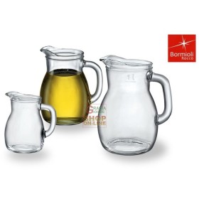 BORMIOLI CARAFFA BISTROT IN VETRO PER VINO E ACQUA ML. 500 BORMIOLI CARAFFA BISTROT IN VETRO PER VINO E ACQUA ML. 500