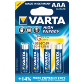 PILE VARTA HIGH-ENERGY MINISTILO 4PZ LR03 PILE VARTA HIGH-ENERGY MINISTILO 4PZ LR03