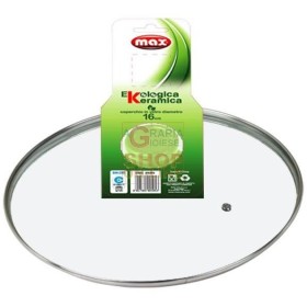 MAX COPERCHO VETRO 16CM LINEA EKOCERAMIKA MAX COPERCHO VETRO 16CM LINEA EKOCERAMIKA