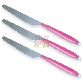 MAX SET 3 COLTELLI - 4 COLORI ASSORTITI MAX SET 3 COLTELLI - 4 COLORI ASSORTITI