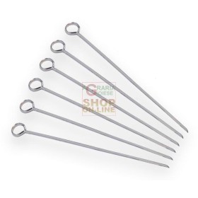 MAX SPIEDINI CROMATI - 6PZ/BLISTER MAX SPIEDINI CROMATI - 6PZ/BLISTER