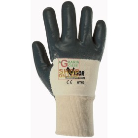 VIGOR GUANTI IN NITRILE  HY-60 POLSO MAGLIA CE-2 TAGLIA L VIGOR GUANTI HY-60 POLSO MAGLIA CE-2 TAGLIA L