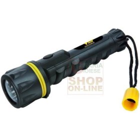 VIGOR TORCIA A LED RB-3L GOMMA 2AA 15 LMN VIGOR TORCIA A LED RB-3L GOMMA 2AA 15 LMN