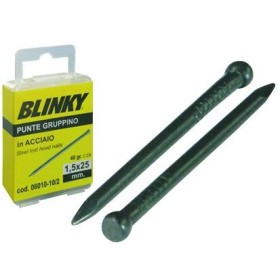 BLINKY PUNTE IN ACCIAIO GRUPPINO BLISTER MM. 1,2X20 BLINKY PUNTE IN ACCIAIO GRUPPINO BLISTER MM. 1,2X20