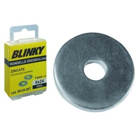BLINKY RONDELLE GREMBIALINA ZINCATE BLISTER MM. 4X12 BLINKY RONDELLE GREMBIALINA ZINCATE BLISTER MM. 4X12