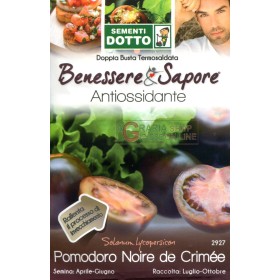 DOTTO BUSTE SEMI DI POMODORO NOIRE DE CRIMEE DOTTO BUSTE SEMI DI POMODORO NOIRE DE CRIMEE