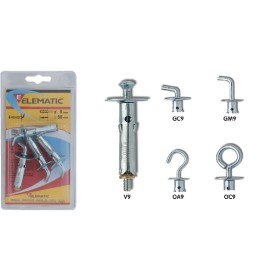 ELEMATIC BLISTER TASSELLI T61/OC9 PZ. 4 ELEMATIC BLISTER TASSELLI T61/OC9 PZ. 4