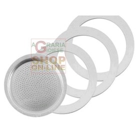 FACKELMANN FILTRO IN ALLUMINIO DA 6 TAZZE + 3 GUARNIZIONI ART. 42296 FACKELMANN FILTRO IN ALLUMINIO DA 6 TAZZE + 3 GUARNIZIONI ART.