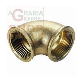 GOMITO FEMMINA IN OTTONE GIALLO ART. 90 GR. 1/2 GOMITO FEMMINA IN OTTONE GIALLO ART. 90 GR. 1/2