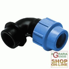 GOMITO FEMMINA TUBO NERO 25X3/4 GOMITO FEMMINA TUBO NERO 25X3/4