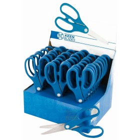 KEEN BLADES FORBICI PER BAMBINI IN ACCIAIO INOX CON PUNTE ARROTONDATE CM. 13,5 KEEN BLADES FORBICI PER BAMBINI IN ACCIAIO INOX CON PUNTE