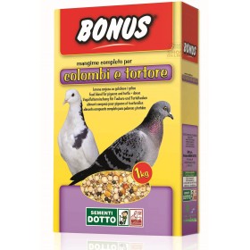 MANGIME COLOMBI E TORTORE MISCELA CON MAIS INTERO SD11 KG. 1 MANGIME COLOMBI E TORTORE MISCELA CON MAIS INTERO SD11 KG. 1