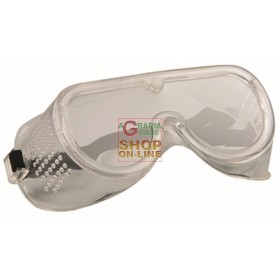OCCHIALI SICUREZZA PVC LENTE TRASPARENTE OCCHIALI SICUREZZA PVC LENTE TRASPARENTE