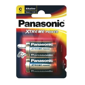 PANASONIC BATTERIE ALKALINE EXTREME POWER MEZZA TORCIA PZ. 2 LR14 PANASONIC BATTERIE ALKALINE EXTREME POWER MEZZA TORCIA PZ. 2