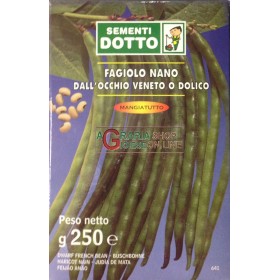 SEMI DI FAGIOLO NANO OCCHIO DOLICO GR. 250 SEMI DI FAGIOLO NANO OCCHIO DOLICO GR. 250