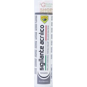 SILICONE SIGILLANTE ACRILICO BIANCO VERNICIABILE ML. 310 SILICONE SIGILLANTE ACRILICO BIANCO VERNICIABILE ML. 310