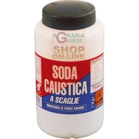 SODA CAUSTICA A SCAGLIE IN BARATTOLO IDROSSIDO DI SODIO KG. 1 SODA CAUSTICA A SCAGLIE IN BARATTOLO IDROSSIDO DI SODIO KG. 1