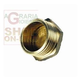 TAPPO MASCHIO IN OTTONE GIALLO  ART. 292 GR. 1 TAPPO MASCHIO IN OTTONE GIALLO ART. 292 GR. 1