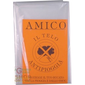 TELONE POLIETILENE ANTIPIOGGIA MT.3X2 IN POLIETILENE TRASPARENTE TELONE POLIETILENE ANTIPIOGGIA MT.3X2 IN POLIETILENE TRASPARENTE