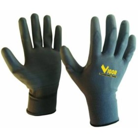 VIGOR GUANTI JAP PE-54 IN POLIURETANO GRIGIO VIGOR GUANTI JAP PE-54 IN POLIURETANO GRIGIO