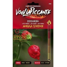 VOGLIA PICCANTE SEMI DI PEPERONCINO PICCANTE MORUGIA SCORPION VOGLIA PICCANTE SEMI DI PEPERONCINO PICCANTE MORUGIA SCORPION