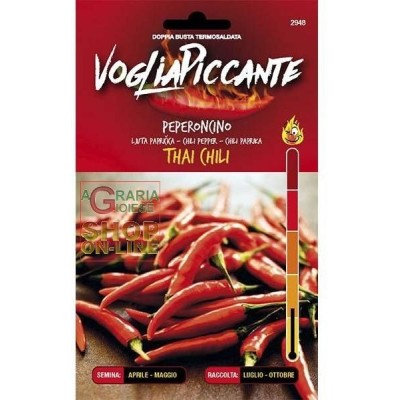VOGLIA PICCANTE SEMI DI PEPERONCINO PICCANTE THAI CHILI