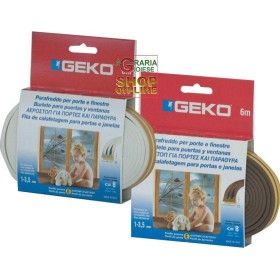 GEKO STRIP PARAFREDDO IN GOMMA MARRONE EPDM TIPO E MT. 6 GEKO STRIP PARAFREDDO IN GOMMA MARRONE EPDM TIPO E MT. 6