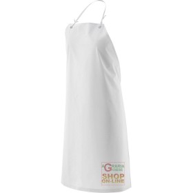 GREMBIULE PVC POLIESTERE LEGGERO CM 75X110  COLORE BIANCO GREMBIULE PVC POLIESTERE LEGGERO CM 75X110 COLORE BIANCO