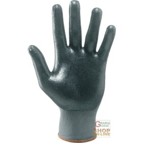 GUANTI IN TESSUTO SINTETICO  PALMO IMPREGNATO IN NBR  COLORE NERO  TG  7 8 9 10 GUANTI IN TESSUTO SINTETICO PALMO IMPREGNATO IN NBR COLORE NERO