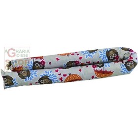 PARAFREDDO PER PORTE A SALAMINO IN COTONE FANTASIA CM. 120 X 6 PARAFREDDO PER PORTE A SALAMINO IN COTONE FANTASIA CM. 120 X 6