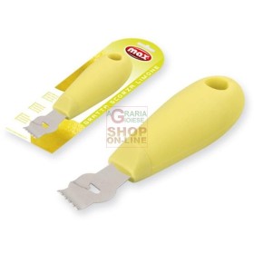 MAX GRATTA SCORZA LIMONE MANICO SOFT TOUCH MAX GRATTA SCORZA LIMONE MANICO SOFT TOUCH