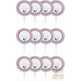 FACKELMANN DECORAZIONE PER CUP CAKE MUFFIN 12 PZ. ART. 50668 FACKELMANN DECORAZIONE PER CUP CAKE MUFFIN 12 PZ. ART. 50668