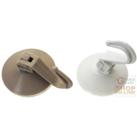 FACKELMANN SET 2 GANCI A VENTOSA DIA 6,5 CM. ART. 16113 FACKELMANN SET 2 GANCI A VENTOSA DIA 6,5 CM. ART. 16113