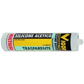 VIGOR SILICONE ACETICO NERO ML. 280 VIGOR SILICONE ACETICO NERO ML. 280