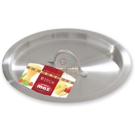 MAX COPERCHIO 20CM ACCIAIO MAX COPERCHIO 20CM ACCIAIO