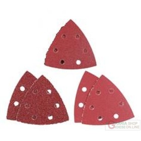 Einhell set fogli abrasivi velcro a delta per legno e metallo pz.6  mm. 96 Einhell set fogli abrasivi velcro a delta per legno e metallo
