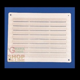 GRIGLIA AERAZIONE IN ABS CON PROTEZIONE ANTINSETTI CM. 22,5 X 22,5 GRIGLIA AERAZIONE IN ABS CON PROTEZIONE ANTINSETTI CM. 22,5 X