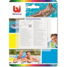 BESTWAY TOPPE DI RIPARAZIONE STRONG 10 PZ INCL. 62068 BESTWAY TOPPE DI RIPARAZIONE STRONG 10 PZ INCL. 62068