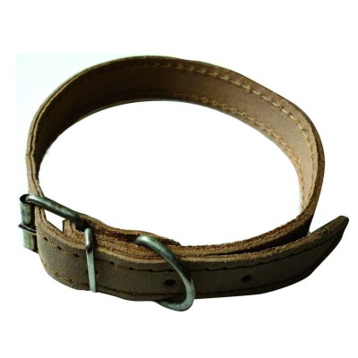 COLLARE PER CANI IN CUOIO LARGHEZZA MM. 12 LUNGO CM. 30