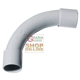 CURVA 90 PER TUBI RIGIDI TUBO-TUBO DIAM. MM. 20 PZ. 5 CURVA 90 PER TUBI RIGIDI TUBO-TUBO DIAM. MM. 20 PZ. 5