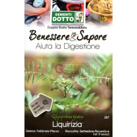 DOTTO BUSTE SEMI DI LIQUIRIZIA DOTTO BUSTE SEMI DI LIQUIRIZIA