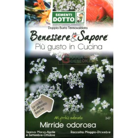 DOTTO BUSTE SEMI DI MIRRIDE ODOROSA DOTTO BUSTE SEMI DI MIRRIDE ODOROSA