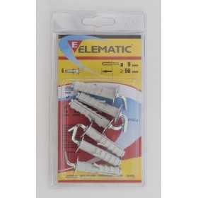 ELEMATIC BLISTER TASSELLI ENP/GC 9 PZ. 6 ELEMATIC BLISTER TASSELLI ENP/GC 9 PZ. 6