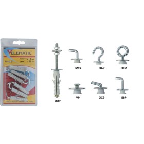 ELEMATIC BLISTER TASSELLI ENP/GL 9 PZ. 6 ELEMATIC BLISTER TASSELLI ENP/GL 9 PZ. 6