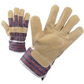 GUANTI IN CROSTA MAIALE/TELA TAGLIA 10 GUANTI IN CROSTA MAIALE/TELA TAGLIA 10