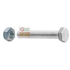 SC VITI A METALLO TESTA ESAGONALE 5X40 CON DADI PZ. 15 SC VITI A METALLO TESTA ESAGONALE 5X40 CON DADI PZ. 15