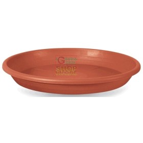 SOTTOVASO IN PLASTICA OMNIA MARRONE CM. 34 SOTTOVASO IN PLASTICA OMNIA MARRONE CM. 34