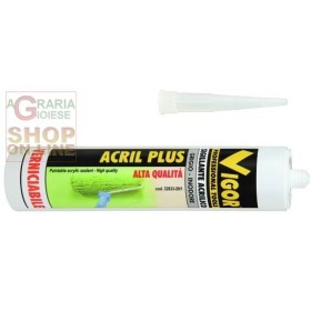VIGOR SIGILLANTE ACRIL-PLUS GRIGIO ML. 300 VIGOR SIGILLANTE ACRIL-PLUS GRIGIO ML. 300